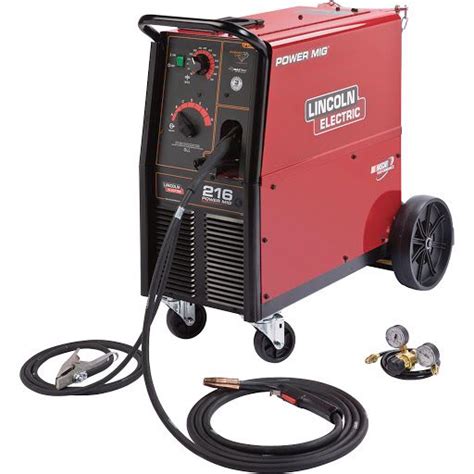 Lincoln Electric 300 Amp Power Mig 256 Mig Wire Feed Welder With Magnum Pro 250l 230 Volt 460