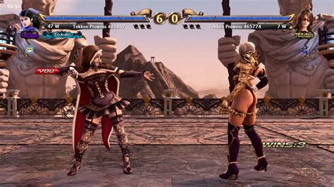 Soul Calibur Vi Remake Viola Zafina Vs Ivy Katarina Tekken