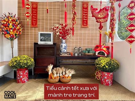 Top 50 mẫu decor tiểu cảnh tết quê tết xưa đơn giản đẹp nhất 2024