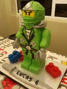 3D Cake Lego Ninjago Green Ninja Lloyd