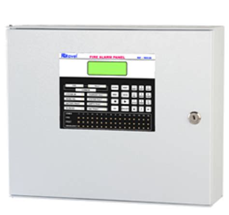 M S Body Conventional Ravel 8 Zone Fire Alarm Panel Model RE 2558 At