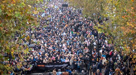 In London Tens Of Thousands March In Largest Rally Against