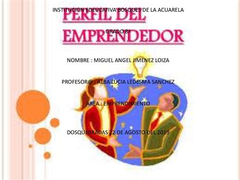 Calaméo Perfil De Un Emprendedor