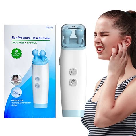 Electric Tinnitus Relief Device Ear Pressure Expander Treat Ringing