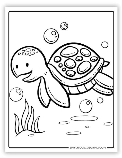 45 Sea Life Coloring Pages (Free PDF Printables) - Simply Love Coloring