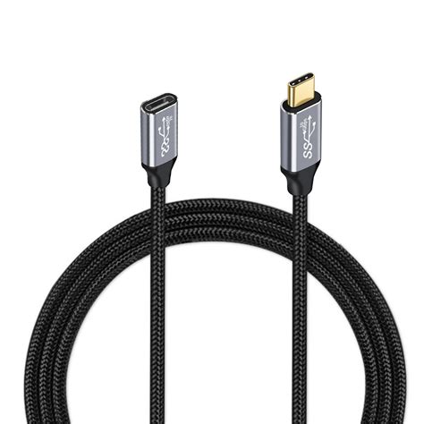 Hgycpp Usb C31 Type C Extension Cable 100w Usb C Male To Female Gen 2