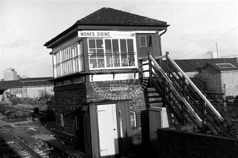 The Transport Library British Rail Signal Box At Monks Siding In