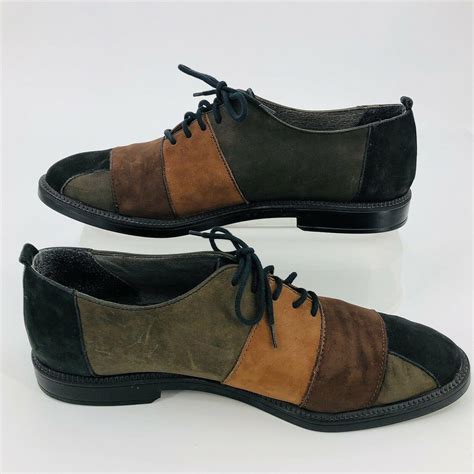 Vintage Zodiac Mens Suede Nubuck Leather Casual Derby Oxford Etsy