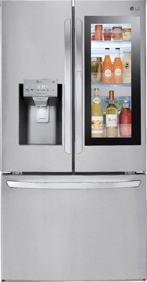 Customer Reviews Lg 275 Cu Ft French Instaview Door In Door Smart