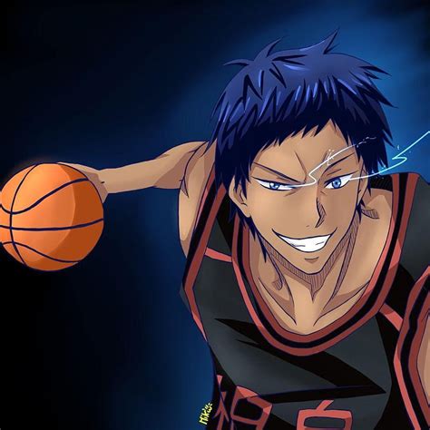 Smile Athlete Guy Basketball Player Aomine Daiki Aomine HD Phone