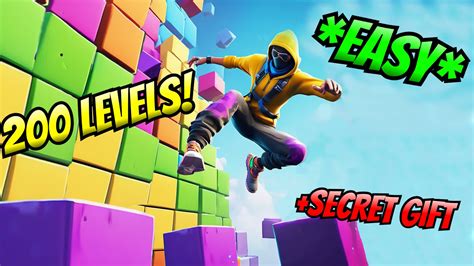 ⭐200 Levels Easy Parkour Obby⭐ 9782 6600 6910 By Macmaps Fortnite