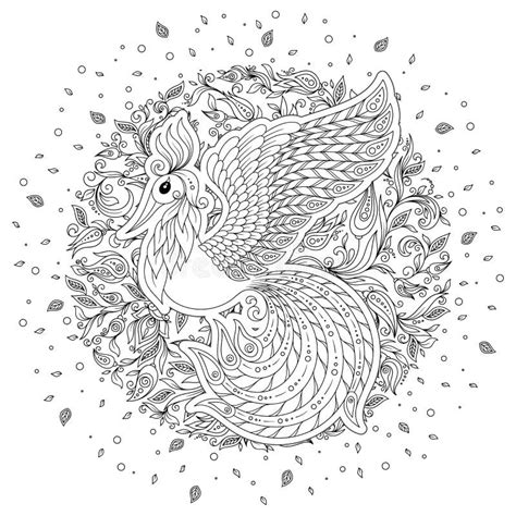 Firebird Dance Coloring Page Coloring Pages