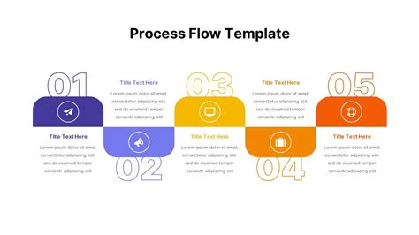 Stage Process Flow Template Slidebazaar