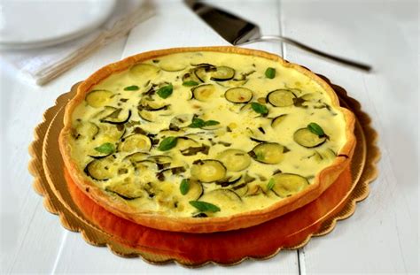 Tarte Salée Aux Courgettes Et Au Yaourt Facile Recettes Faciles De