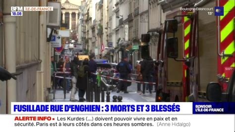 Fusillade à Paris Trois Morts Et Trois Blessés Le Tireur Présumé