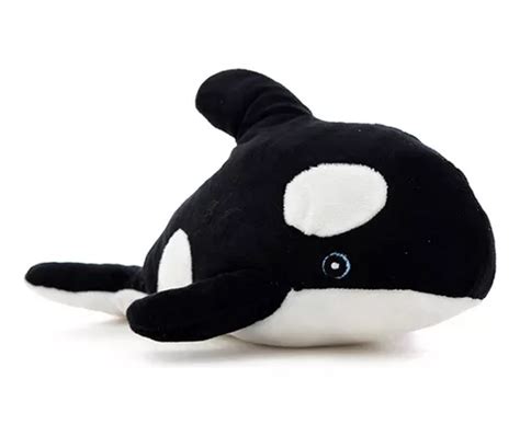 Peluche Orca 31cm Original Phi Phi Toys Color Negro MercadoLibre