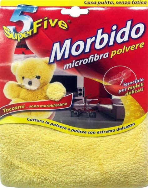 Superfive Panno Morbido Microfibra Per Polvere Piazza Mercato Casa