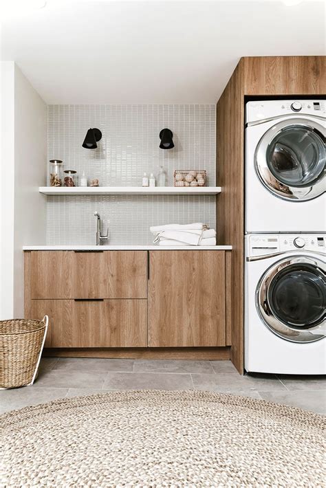 DIY Modern Laundry Room Reveal With Semihandmade Wasruimte Inrichting