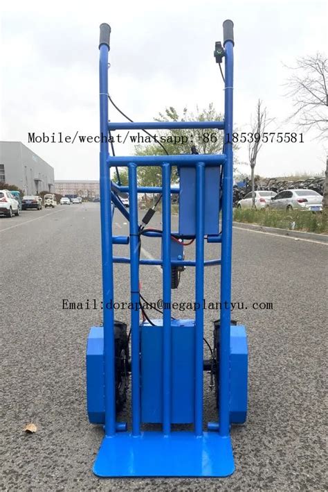 Heavy Electric Stair Climbing Trolley Hand Truck Portable Stair