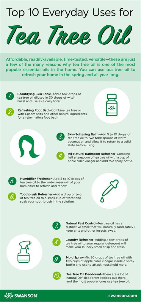 How To Use Tea Tree Oil Top 10 Everyday Uses