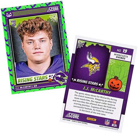 Score A Treat Football Cards Checklist Traci Harmonie