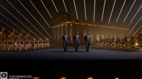 Il Volo In Concerto Nella Valle Dei Templi Schifani Spot Tv Per