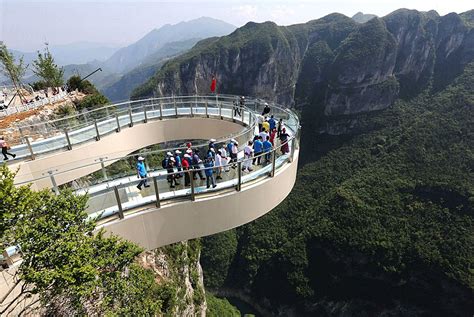 China About To Open World S Longest And Highest Glass Bottom Bridge Demilked