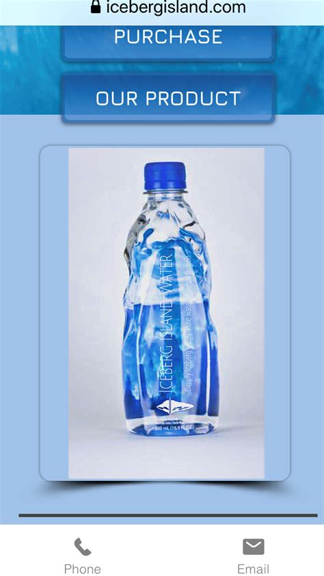 ICEBERG ISLAND WATER | ICEBERG ISLAND WATER