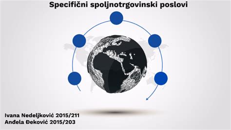 Specifični spoljnotrgovinski poslovi by Ivana Nedeljkovic on Prezi