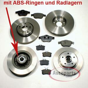 Renault Megane III Grandtour Bremsscheiben ABS Ringe Bremsbeläge