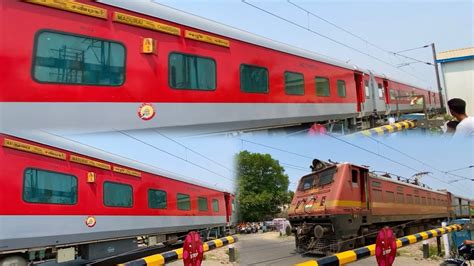 First LHB Run 12688 Chandigarh Madurai Sf Express CDG MDU Erode