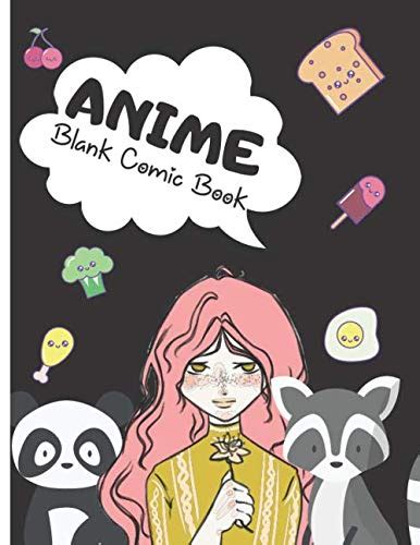 Buy Anime Blank Comic Book Create Your Own Anime Manga Comics Blank