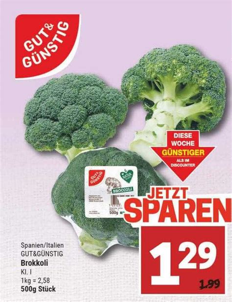 Gut Günstig Brokkoli Angebot bei Marktkauf 1Prospekte de