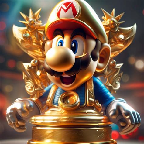 New Mario Racing Trophy - AI Generated Artwork - NightCafe Creator