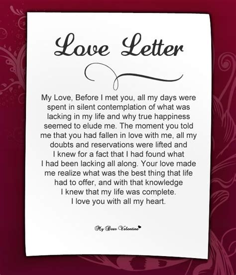 Love Letters For Her Letter Of Love To Her Romantic Love Letters Love Letters Quotes Love