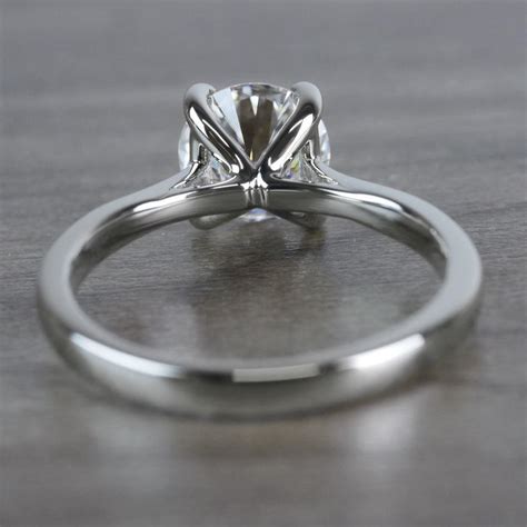 Bright Forever One Moissanite Solitaire Ring