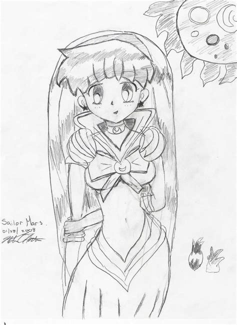 Sailor Mars Fan Art by hotcooquita on DeviantArt