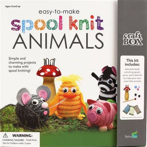 Easy To Make Spool Knit Animals Simple And Charming Projects To Make