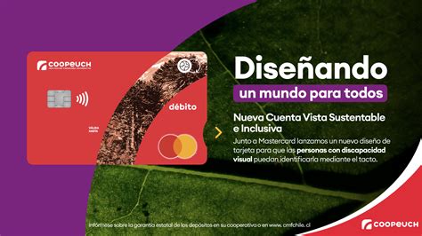 Coopeuch Y Mastercard Lanzan Tarjetas Accesibles Para Personas No