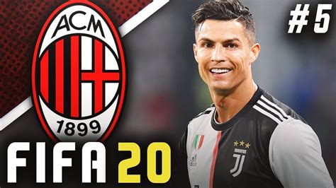 RONALDO VS ZLATAN FIFA 20 AC Milan Career Mode EP5 YouTube