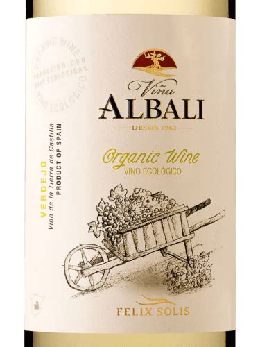 F Lix Sol S Vi A Albali Blanco Organic Vivino