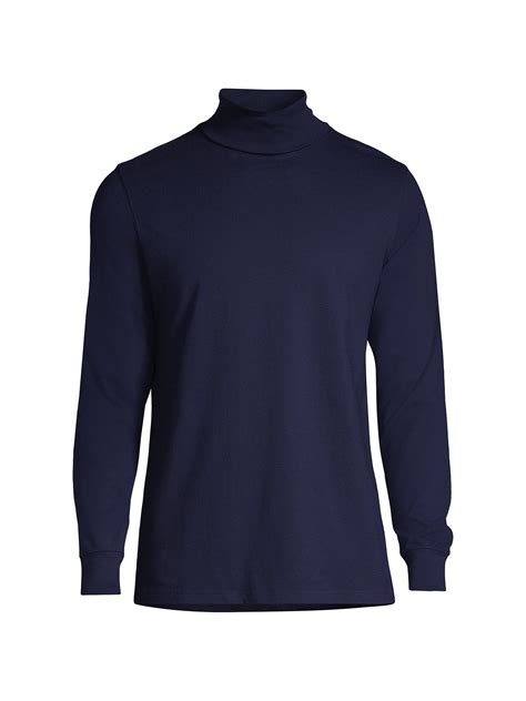 Lands End Mens Big And Tall Super T Turtleneck