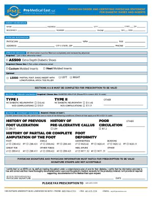 Fillable Online Physician Order Fax Email Print Pdffiller