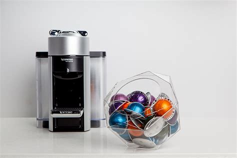 Nespresso Vertuoline Compatible Hexagon Plexiglass Capsule Pod Holder