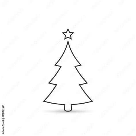 Christmas Tree Outline