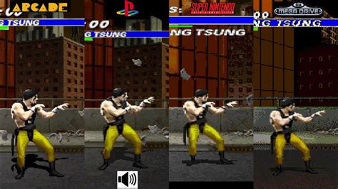 Mortal Kombat 3 Shang Tsung Comparison Arcade Vs Ps1 Vs Snes Vs Megadrive Console Vs Console