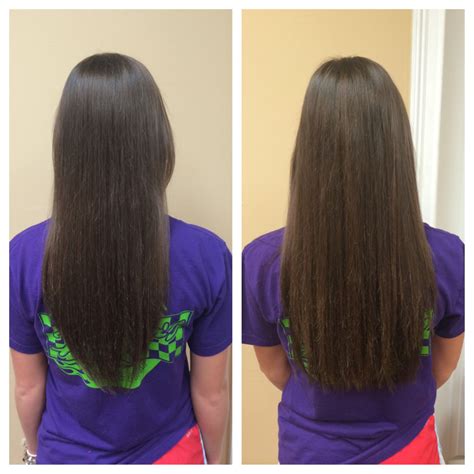 Babe Extensions Before And After Tape In Hair Extensions Locks Babe