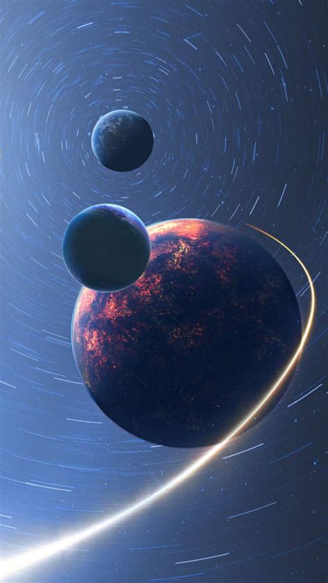 Space Planets iPhone Wallpaper - iPhone Wallpapers