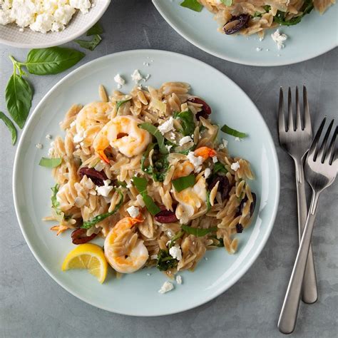 Lemon Shrimp Orzo Recipe How To Make It