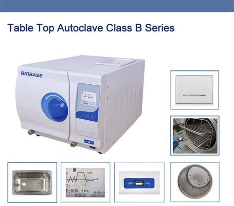 Biobase Autoclave Table Top Autoclave Class B Series Bkmza With Lcd